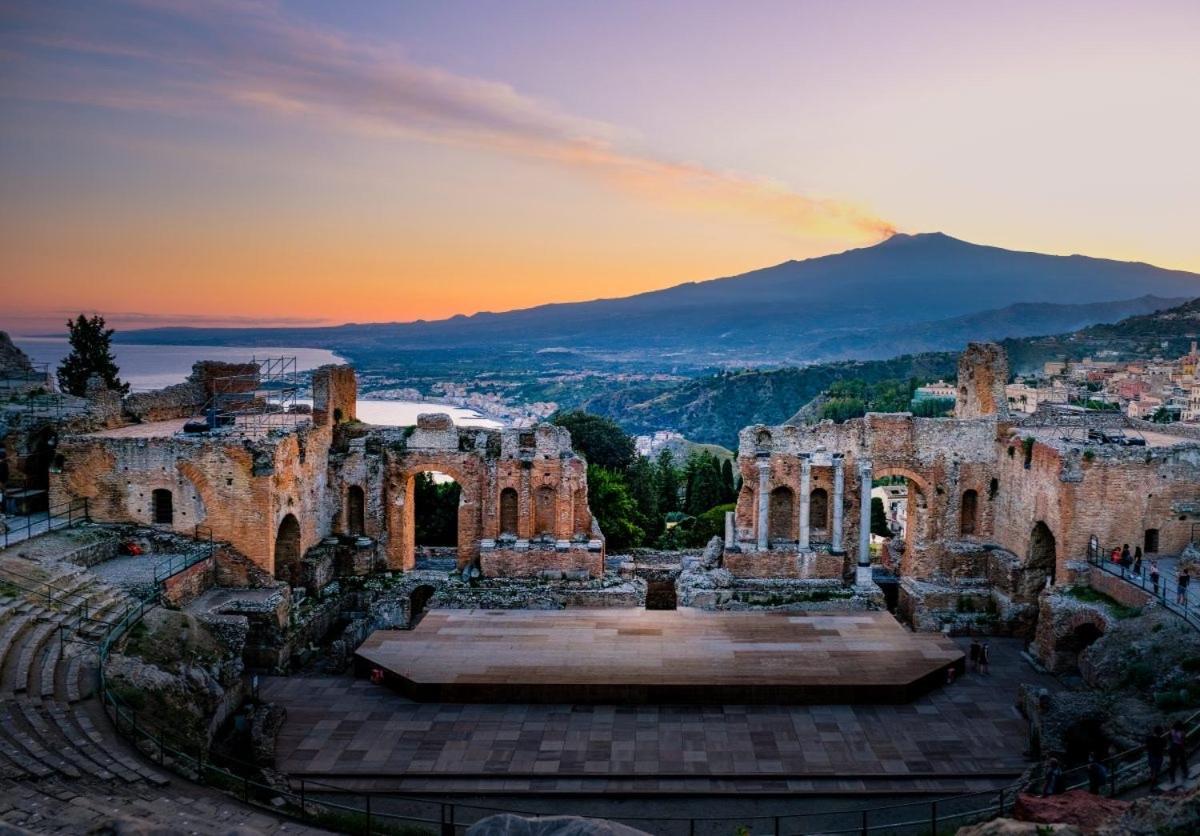 Il Sole Dell'Alcantara Apartment Gaggi ภายนอก รูปภาพ